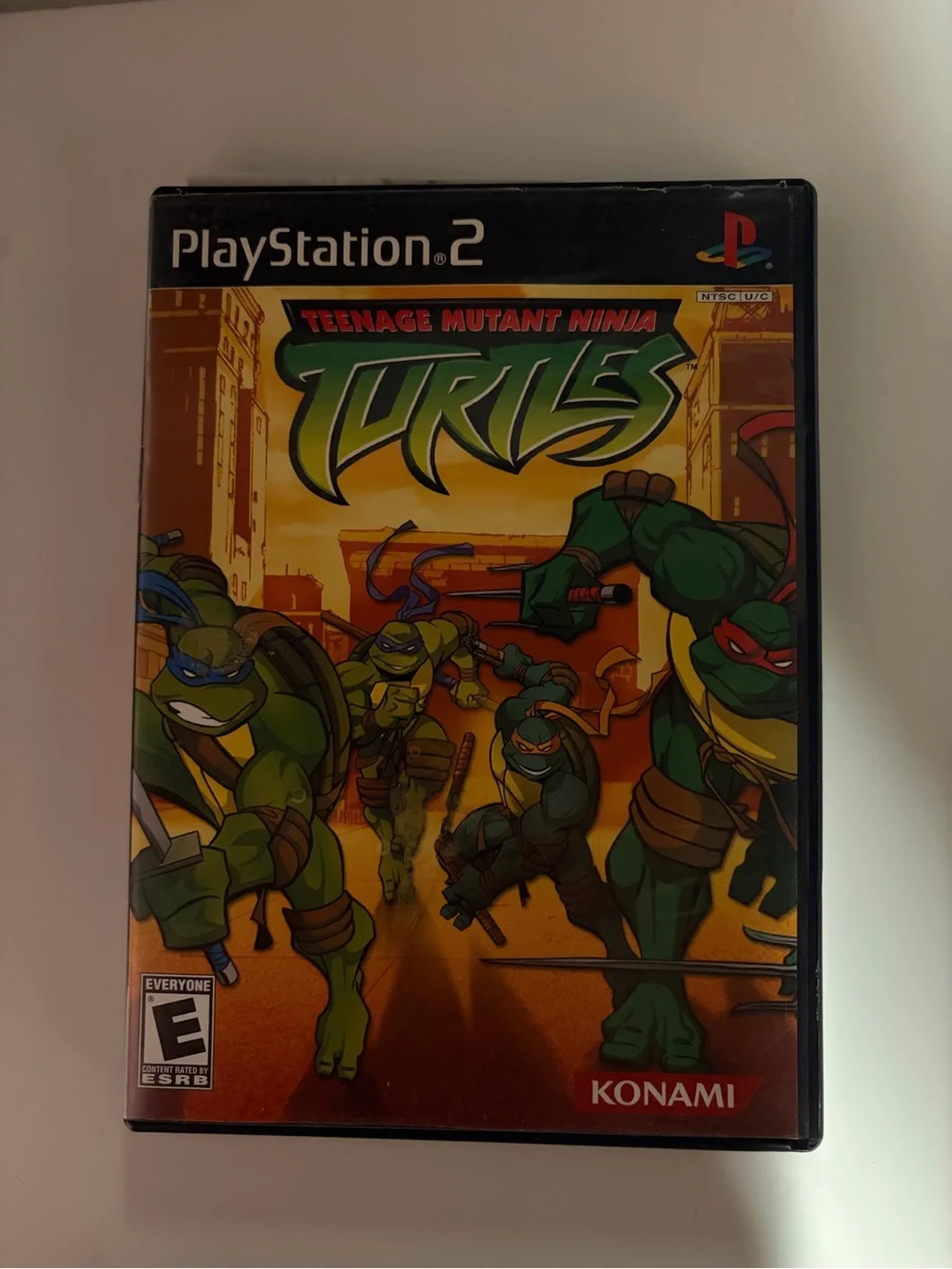 Konami Teenage Mutant Ninja Turtles Series PS2 Multiplayer E NTSC-U/C